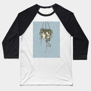 String of Hearts Hanging Plant Baseball T-Shirt